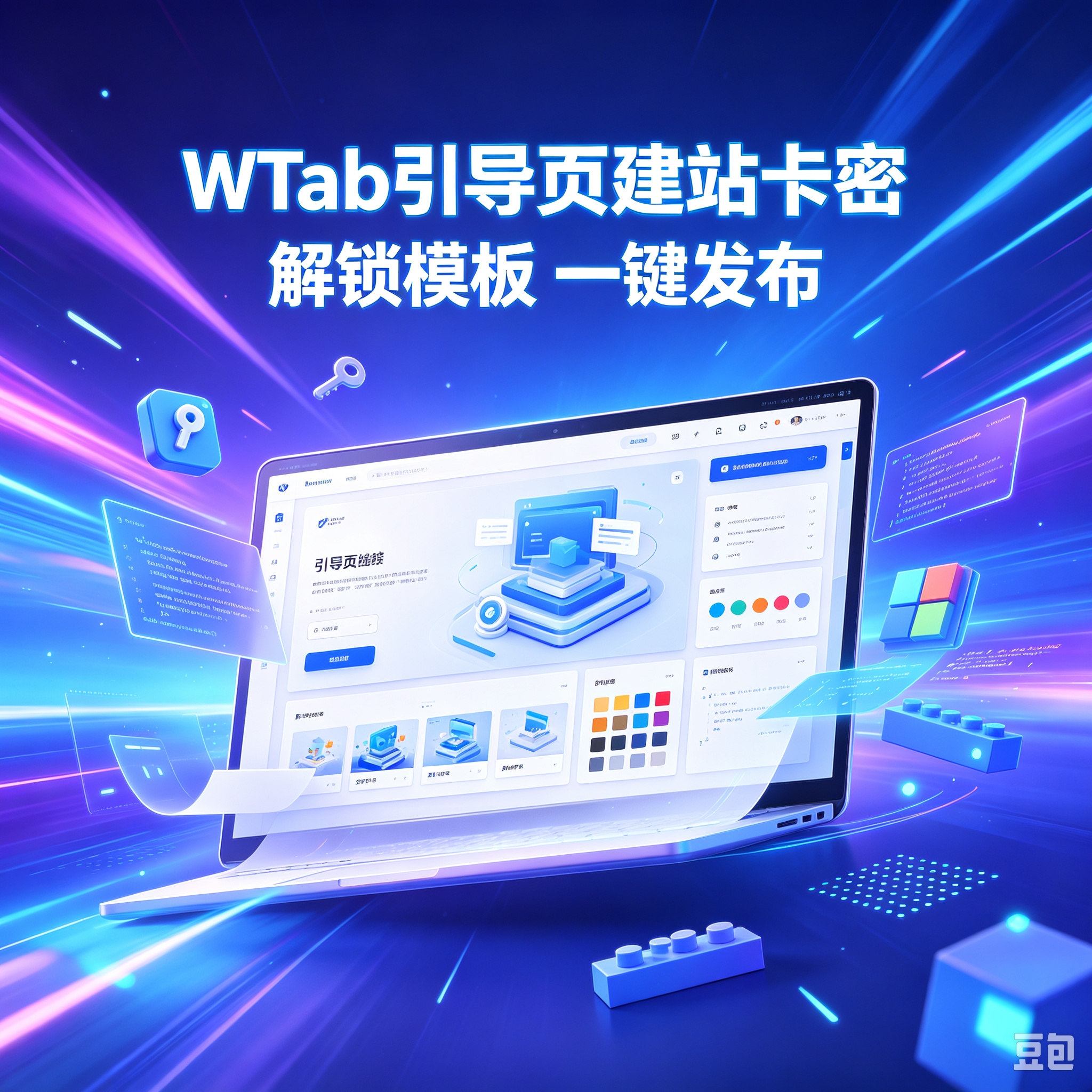WTab引导页授权卡密